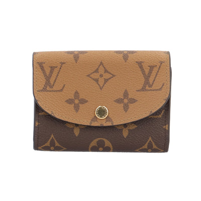 【新品未使用】LOUIS VUITTON ケース・ポルトモネ・ロザリ LOUIS VUITTON ルイヴィトン ポルトモネ ロザリ モノグラムリバース