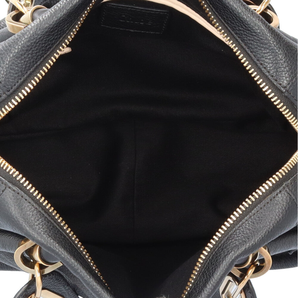 Chloe クロエ ショルダーバッグ  黒 【古着】【中古】【送料無料】 中古・古着通販】Chloe (クロエ) ワンショルダーバッグ ブラック