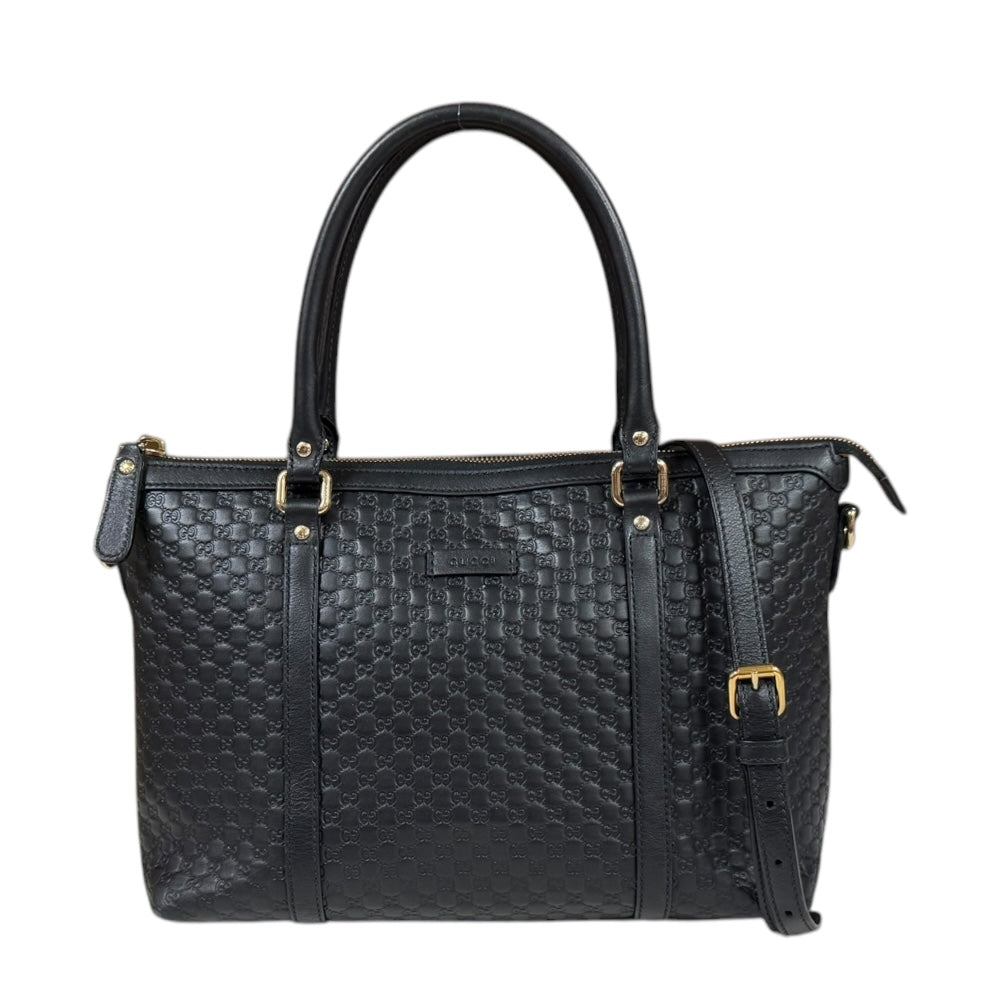 GUCCI グッチ シマ レザー ショルダーバッグ GG 保存袋付 中古0929大 