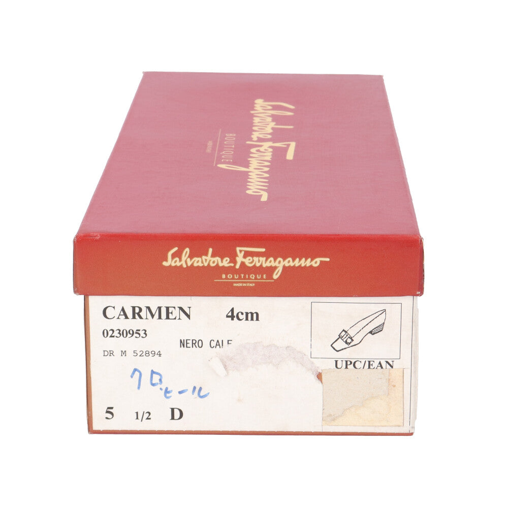 サルヴァトーレフェラガモ　パンプス　カルメン　23cm ヴァラリボン 中古・古着通販】Salvatore Ferragamo (サルヴァトーレ フェラガモ