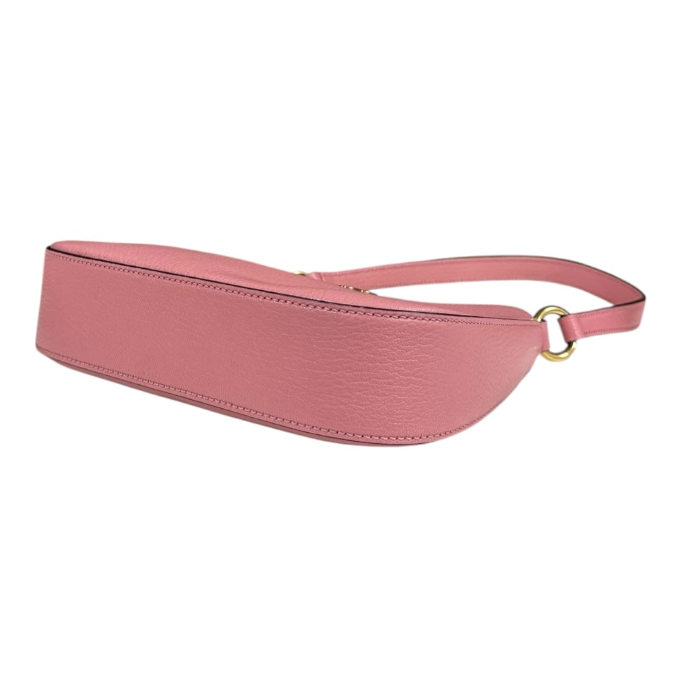 Miu Miu ピンク ショルダーバッグ miu miu（ミュウミュウ） ショルダーバッグ レザー ピンク : ブランド