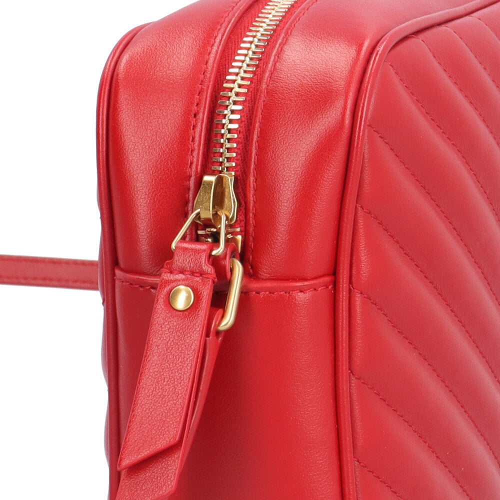 中古 サンローラン SAINT LAURENT GNR532612.0718 レディース ショルダーバッグ レッド レザー SAINT LAURENT サンローラン バッグ レディース ブランド ショルダー