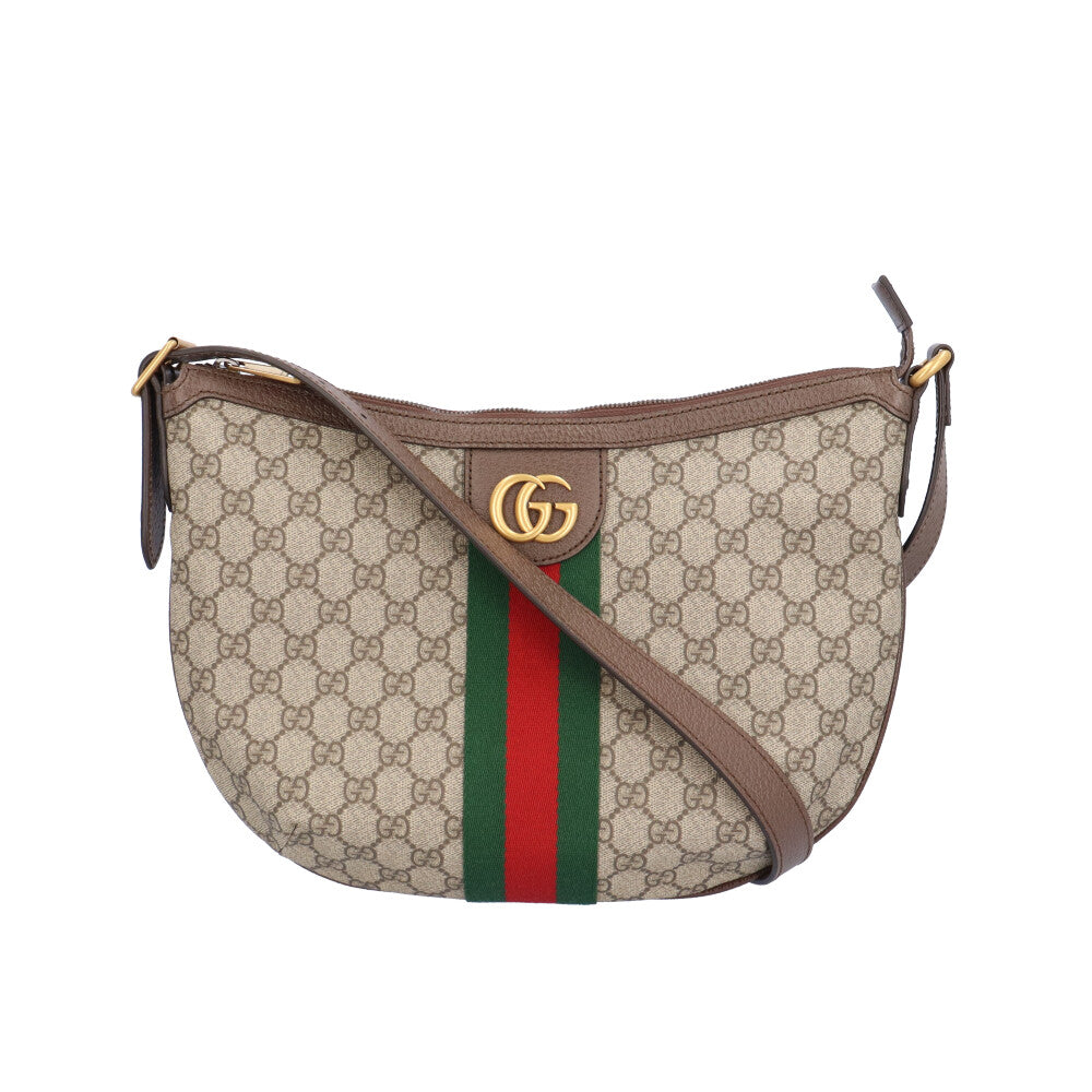 GUCCI グッチ GGスモールクロスボディ オフィディア ショルダーバッグ GGスプリームキャンバス ベージュ レディース 中古 –  【公式】リサイクルキング オンラインショップ