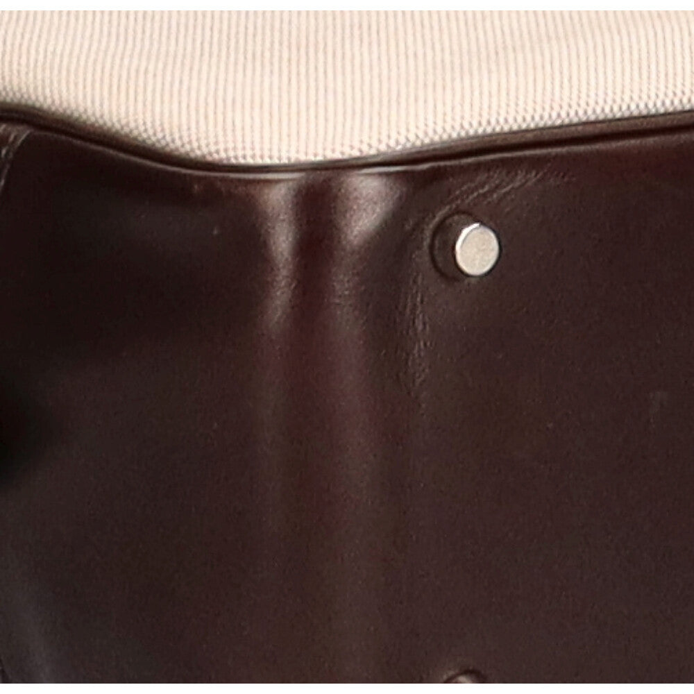 エルメス HERMES プリュム35 ハンドバッグ エバーカーフ ベージュ