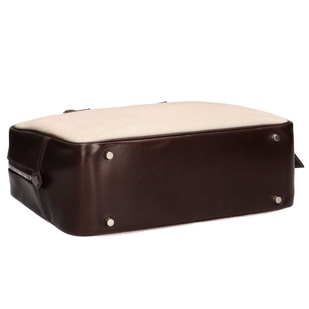 エルメス HERMES プリュム35 ハンドバッグ エバーカーフ ベージュ