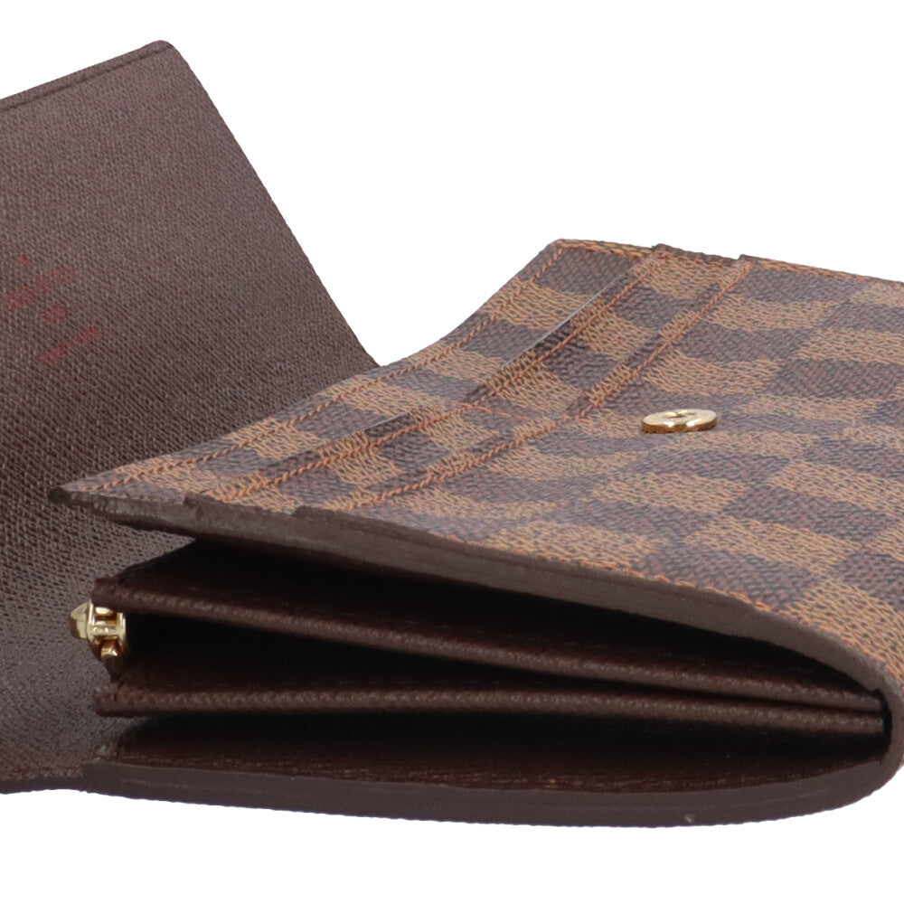 LOUIS VUITTON ルイヴィトン ポルトフォイユ・サラ ダミエ 長財布 PVC 