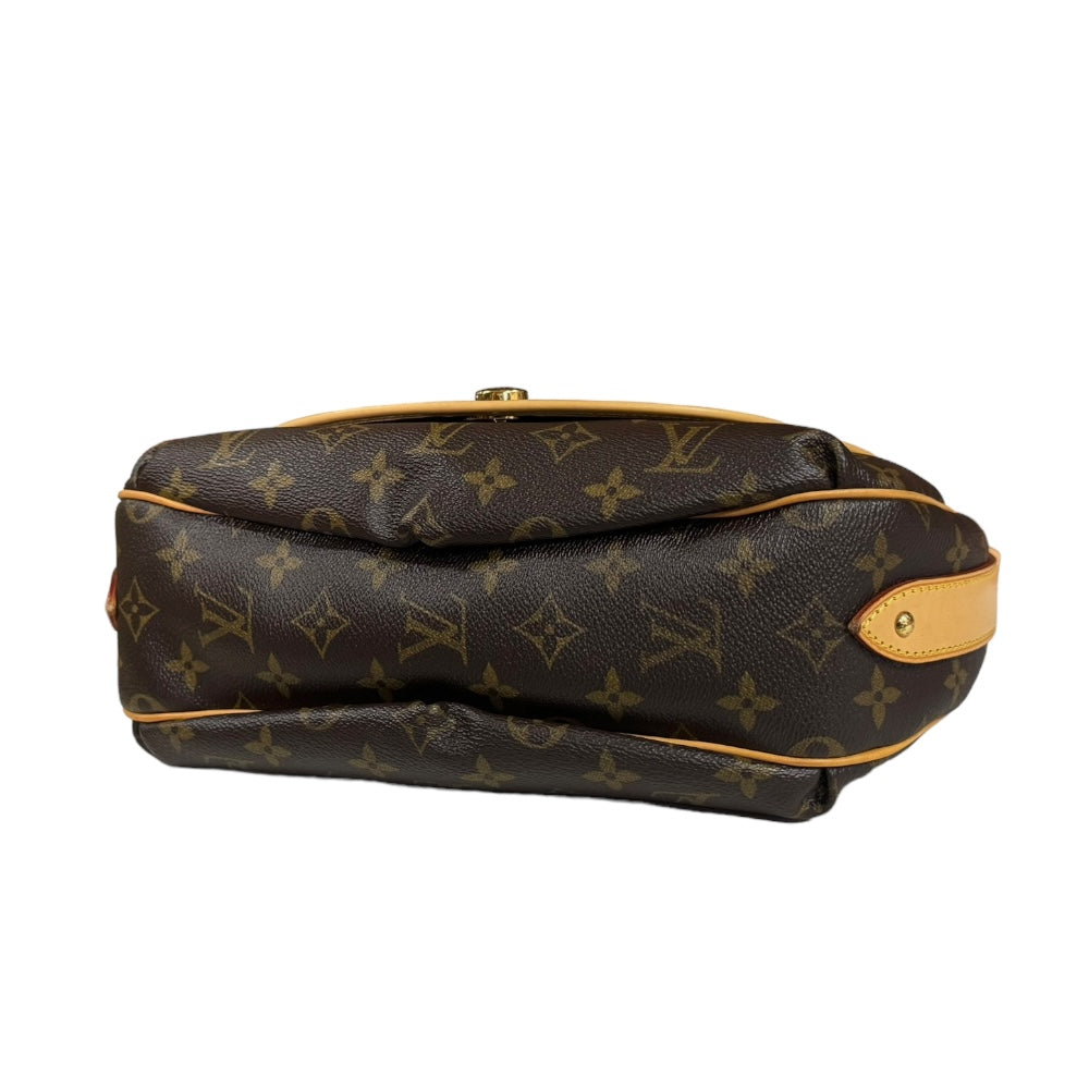 LOUIS VUITTON ルイヴィトン トゥラムPM モノグラム ショルダーバッグ モノグラムキャンバス ブラウン レディース 中古 –  【公式】リサイクルキング オンラインショップ