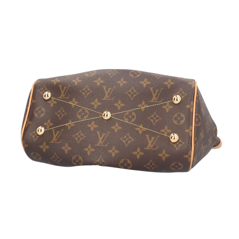 LOUIS VUITTON ティヴォリPM モノグラム ハンドバッグ LOUIS VUITTON 中古 ルイヴィトン ティヴォリPM モノグラム