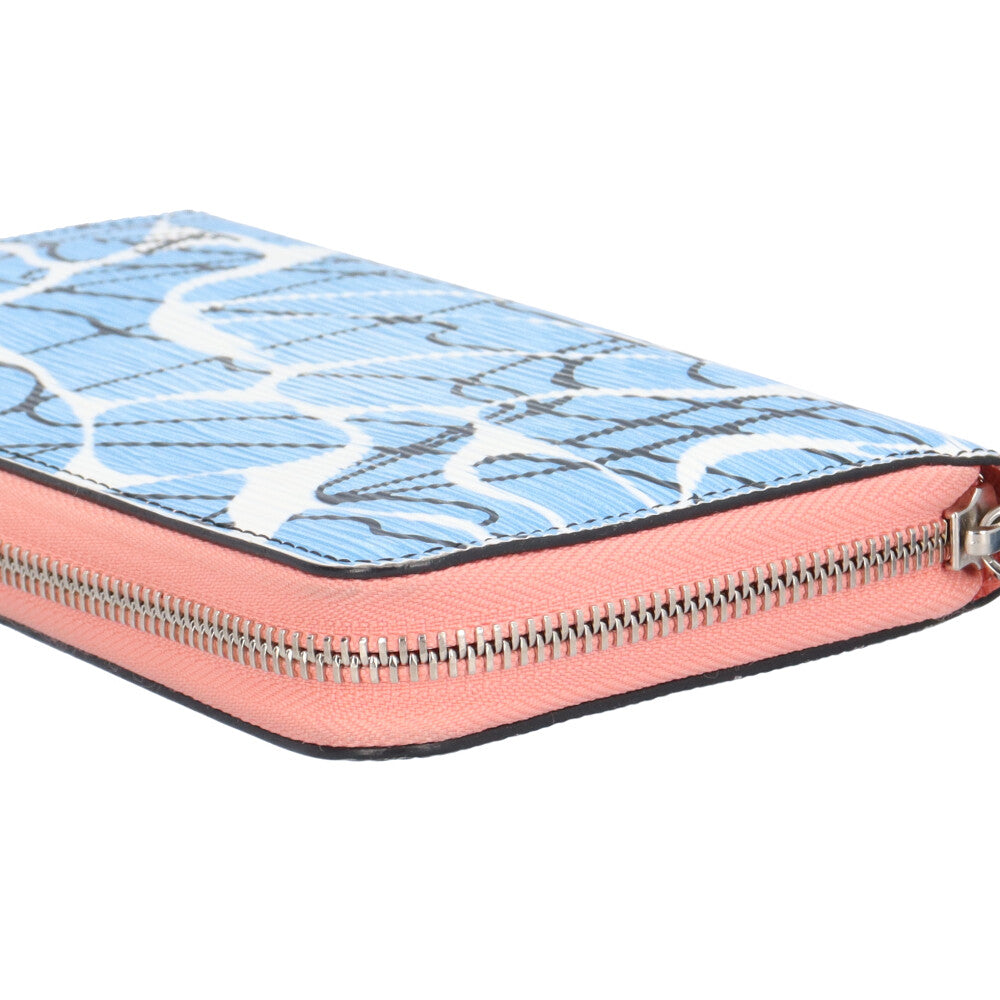 【最高級美品】ルイヴィトン エピ アクアパターン ジッピーパース 小銭入れ LOUIS VUITTON ルイヴィトン ジッピーウォレット エピ アクアパターン