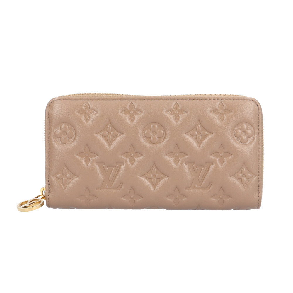 LOUIS VUITTON ルイヴィトン ジッピーウォレット モノグラムエンボス 
