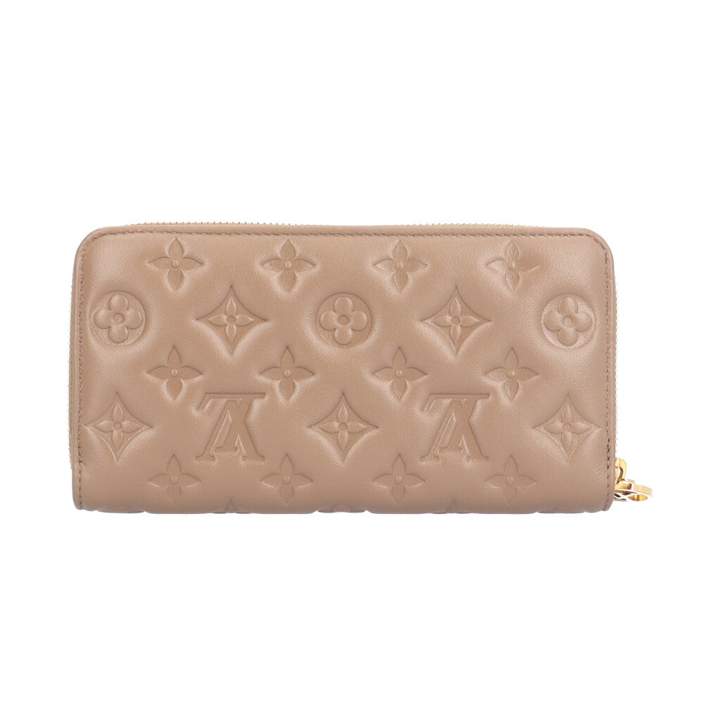 LOUIS VUITTON ルイヴィトン ジッピーウォレット モノグラムエンボス 