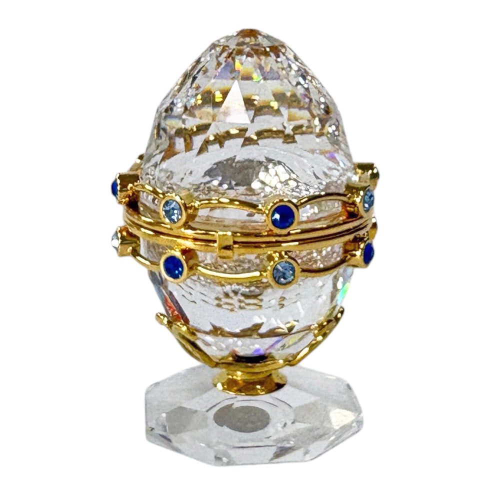SWAROVSKI スワロフスキー エッグアート ジュエリーボックス 置物