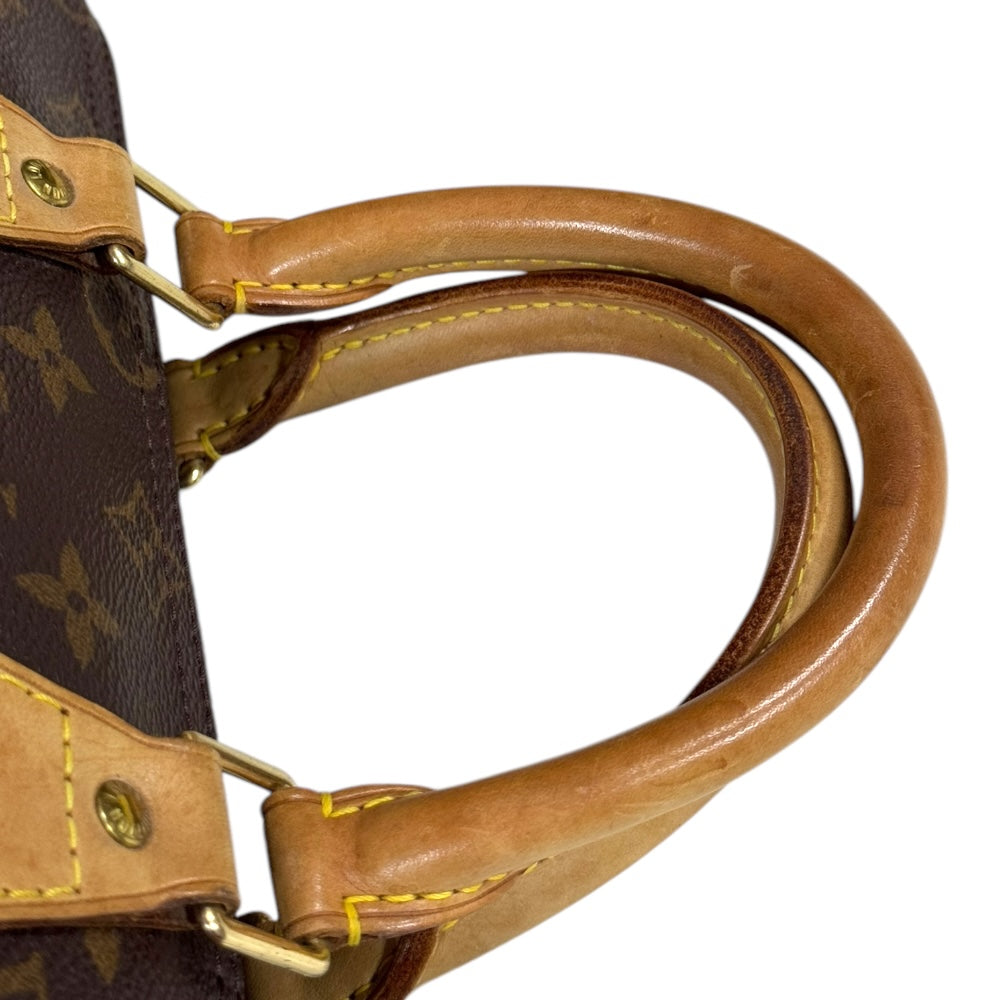 極 美品 LOUIS VUITTON ヴィトン スピーディ 25 モノグラム レザー 