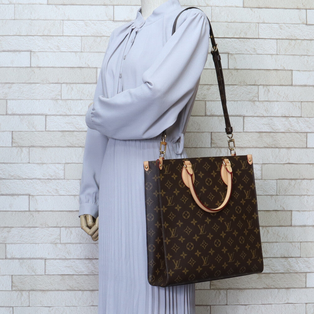 ルイヴィトン M51140 モノグラム サック・プラ トートバッグ ルイ