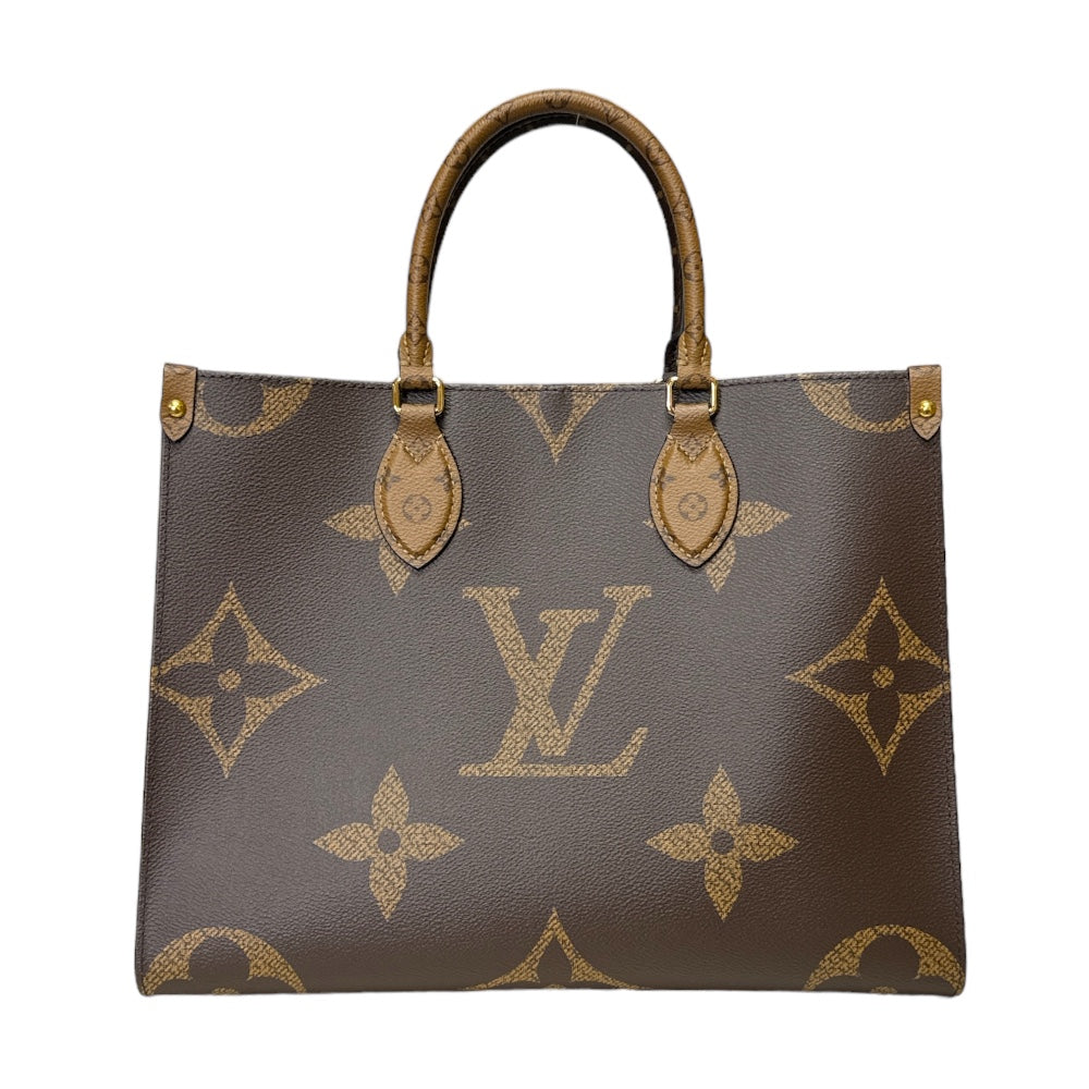 LOUIS VUITTON ルイヴィトン オンザゴーMM モノグラムジャイアント ショルダーバッグ モノグラムリバース ブラウン レディース –  【公式】リサイクルキング オンラインショップ