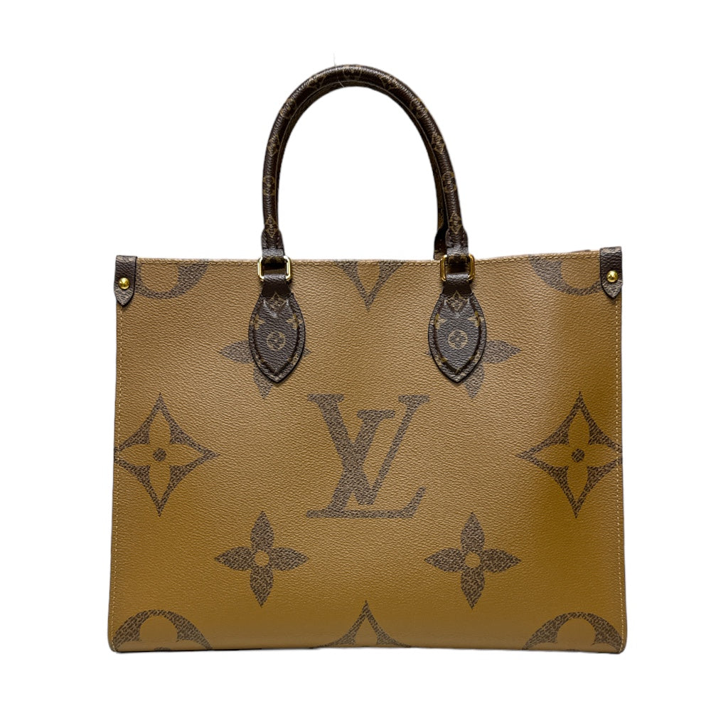 LOUIS VUITTON ルイヴィトン オンザゴーMM モノグラムジャイアント ショルダーバッグ モノグラムリバース ブラウン レディース –  【公式】リサイクルキング オンラインショップ