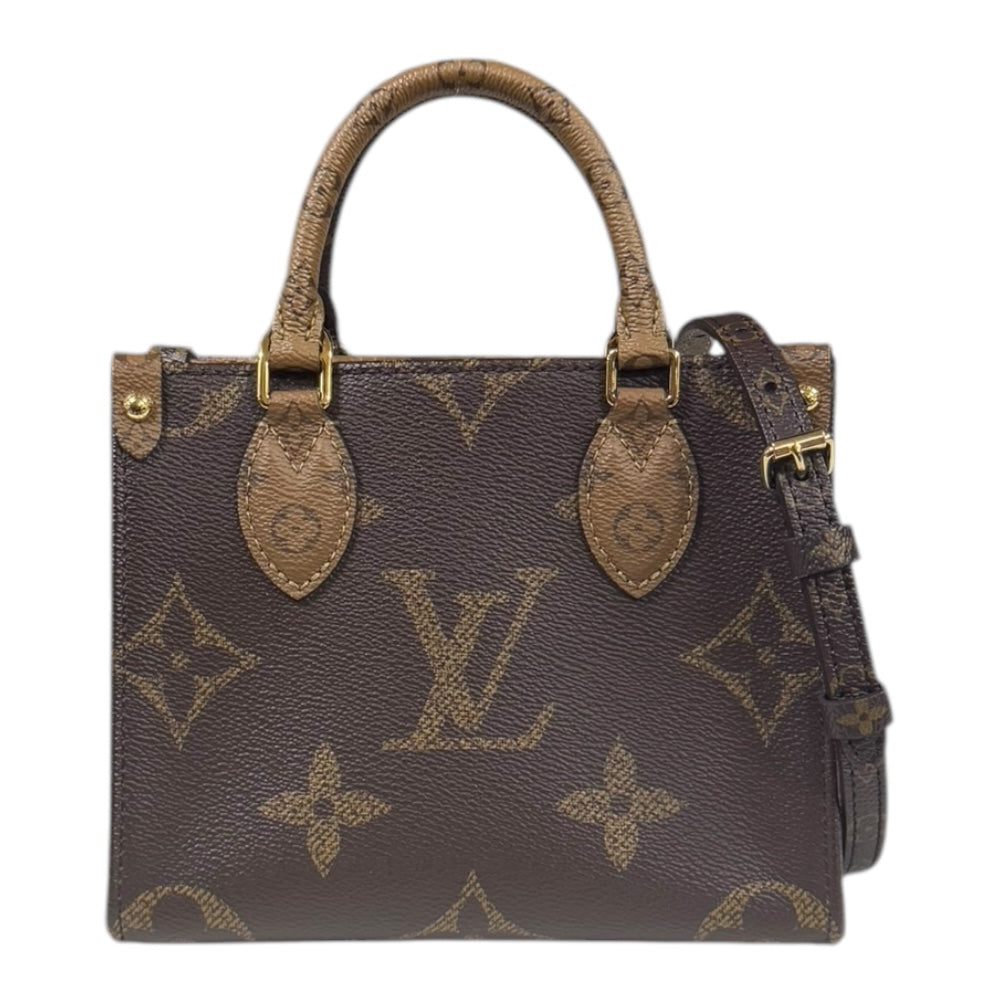 LOUIS VUITTON ルイヴィトン オンザゴーBB モノグラムリバース