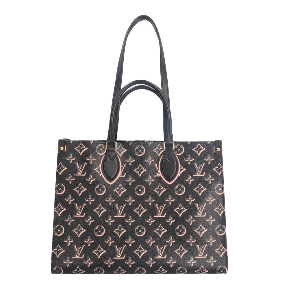 Louis Vuitton モノグラム ハンドバッグ オンザゴー MM オンザゴー MM バイカラー モノグラム・アンプラント レザー