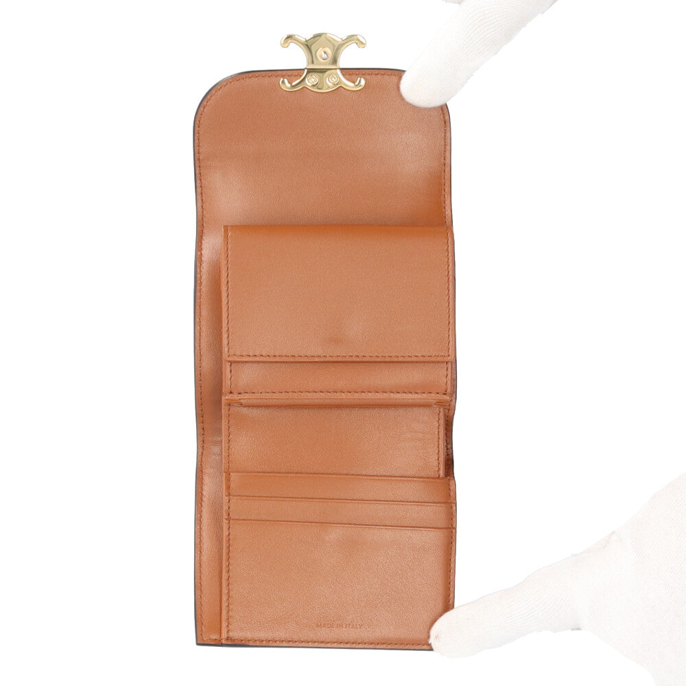CELINE セリーヌ スモール ウォレット トリオンフ 三つ折り財布
