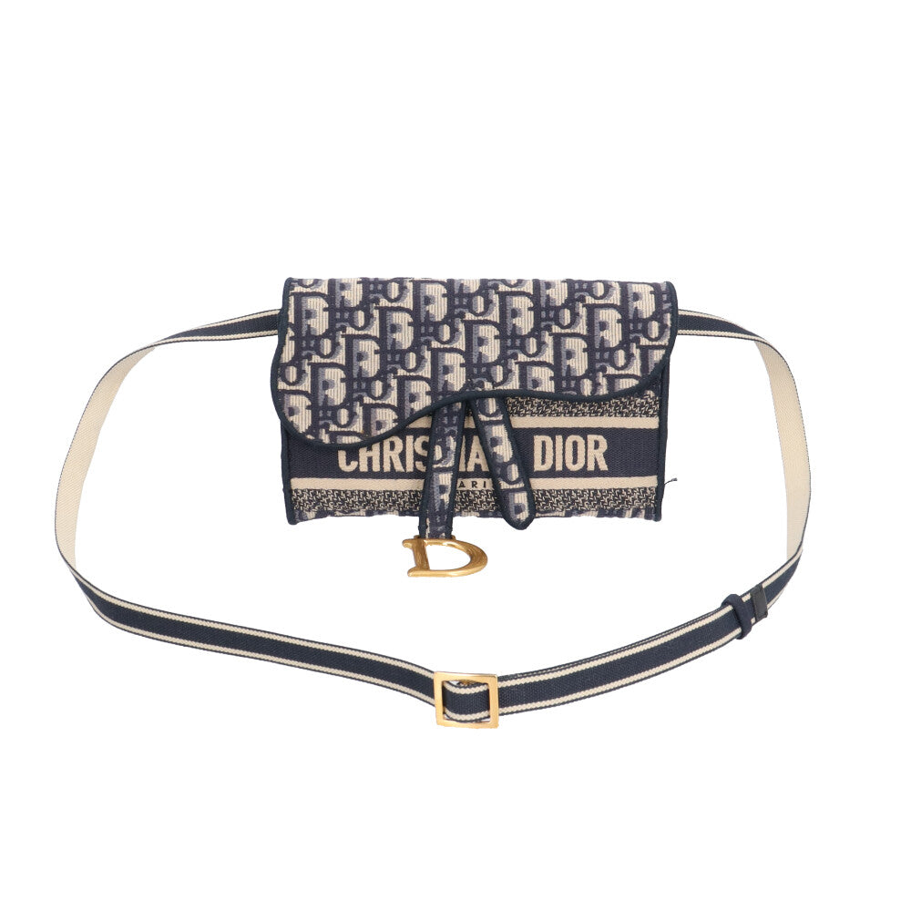 Christian Dior クリスチャンディオール サドル スリムポーチ