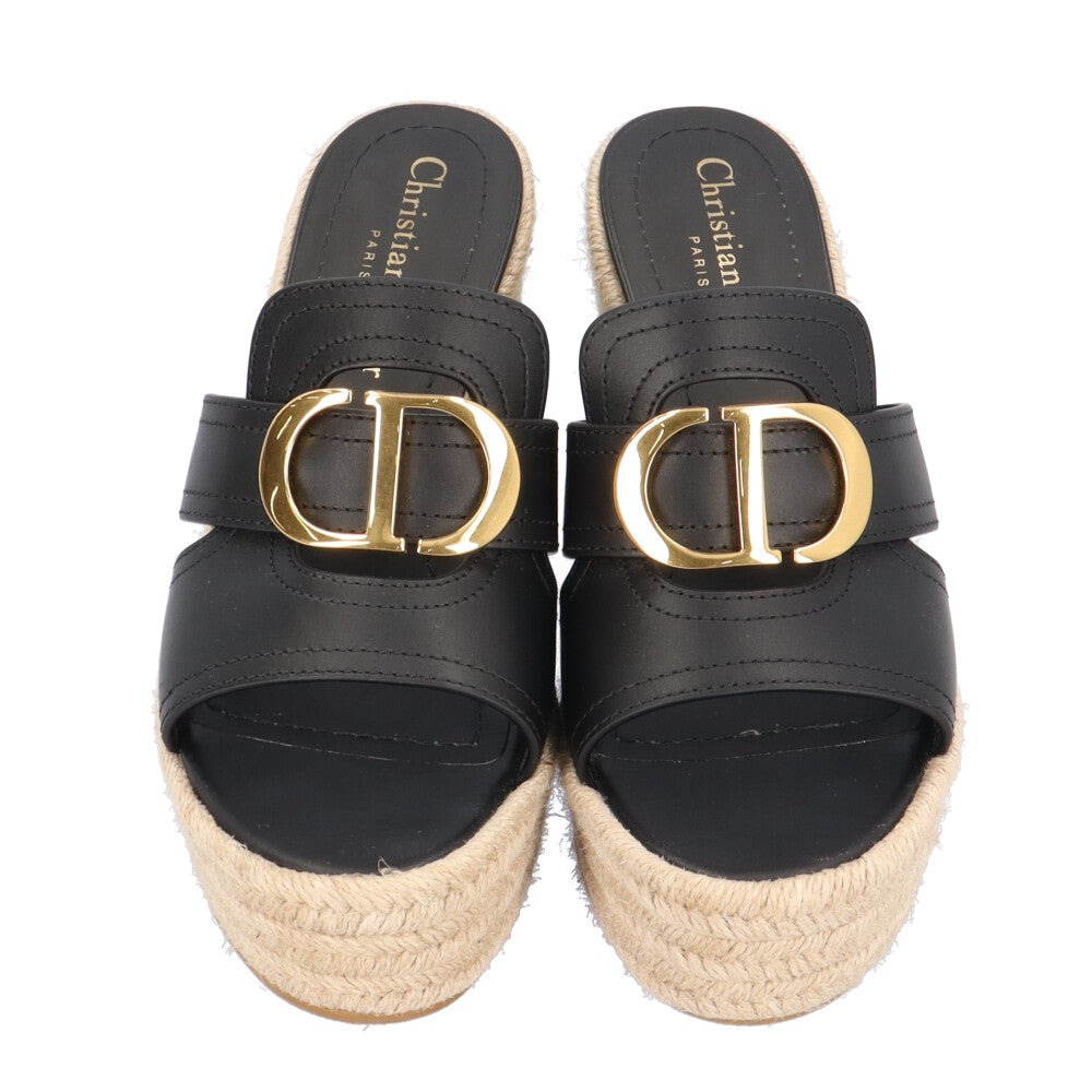 Christian Dior クリスチャンディオール 30MONTAIGNEウェッジスライド