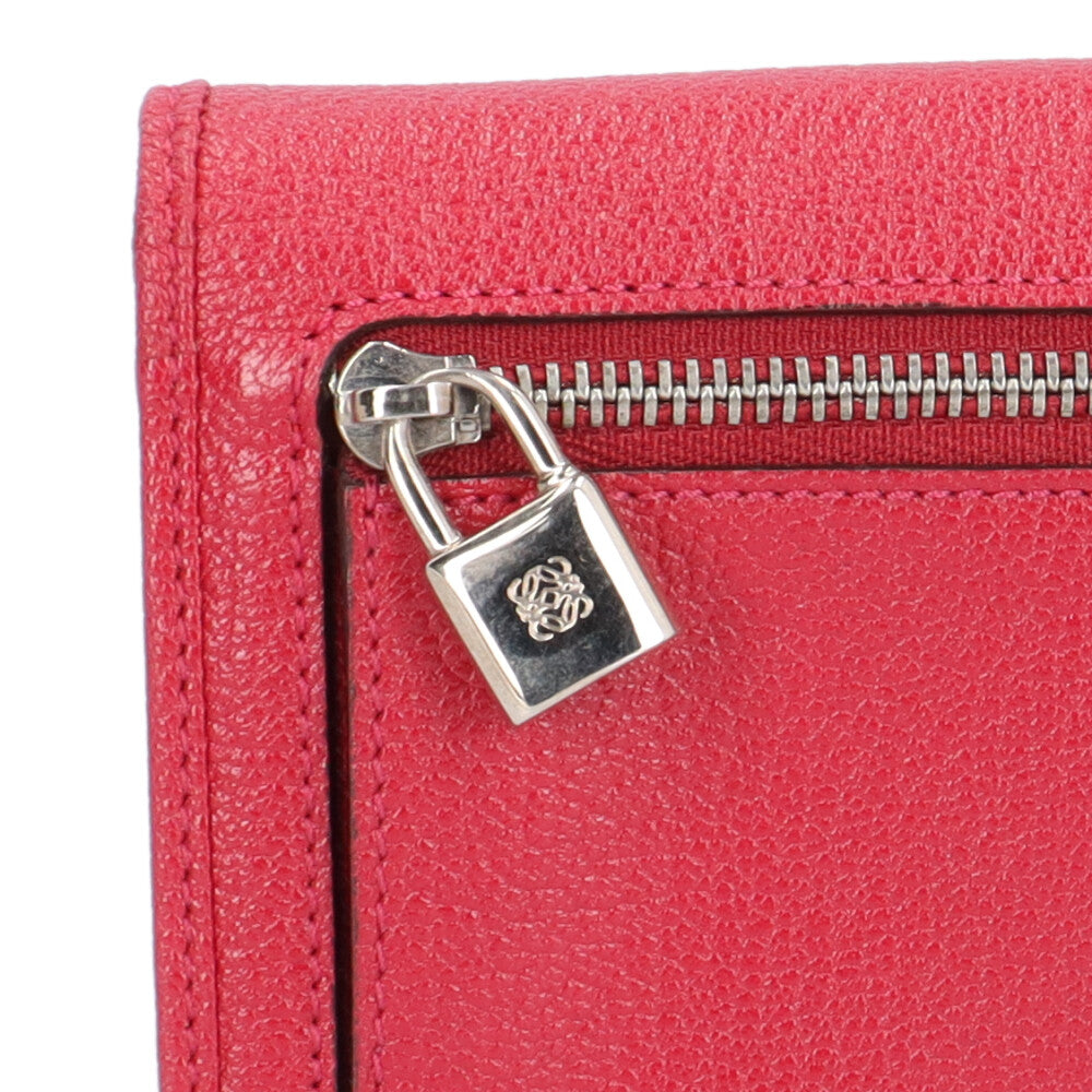 LOEWE ロエベ アナグラム コンティネンタル ウォレット 長財布 レザー