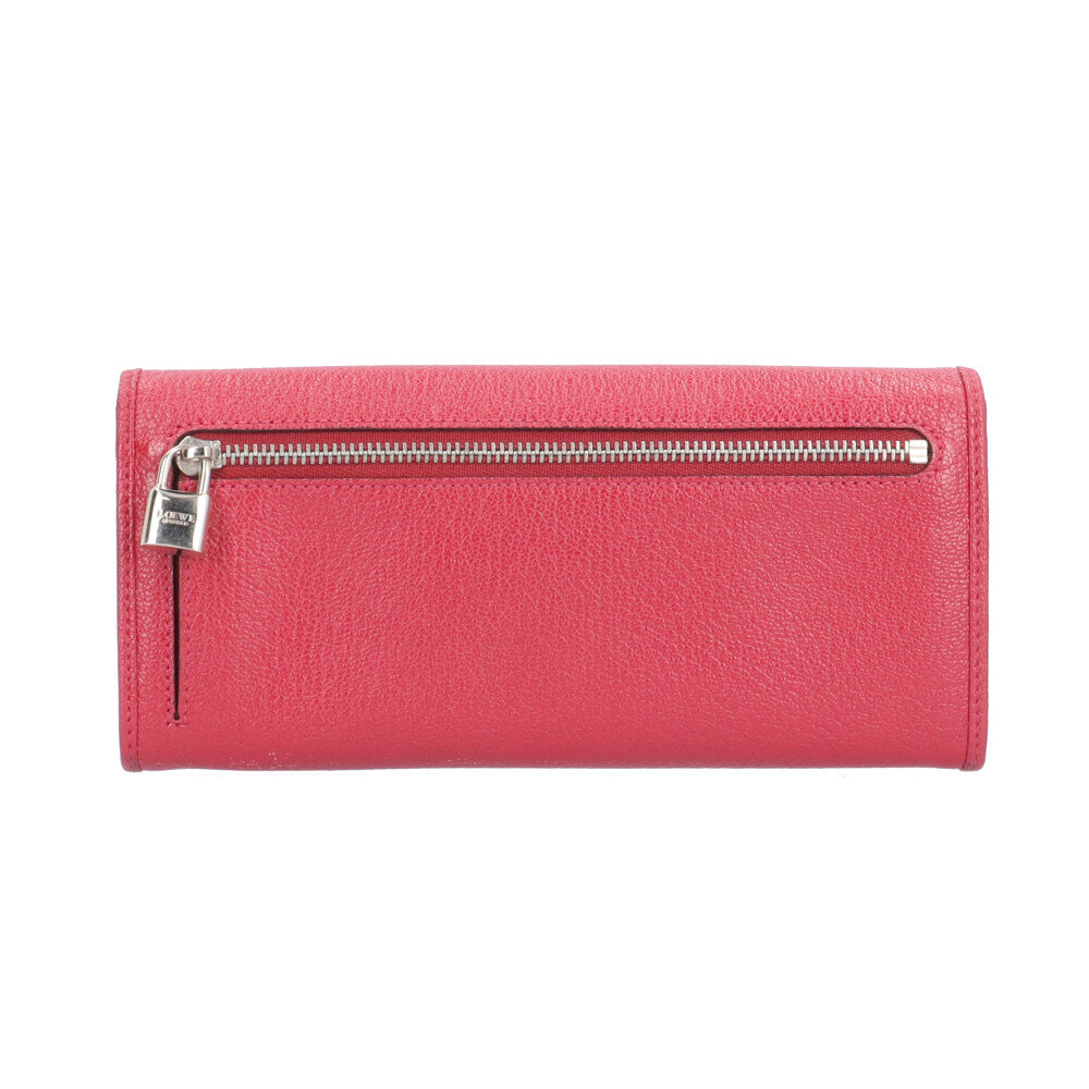 LOEWE Anagram Continental 钱包 长钱包 皮革女士二手