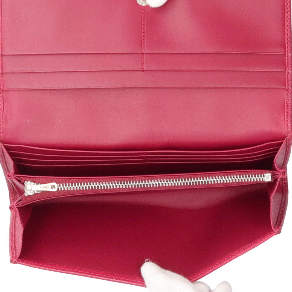 LOEWE Anagram Continental 钱包 长钱包 皮革女士二手