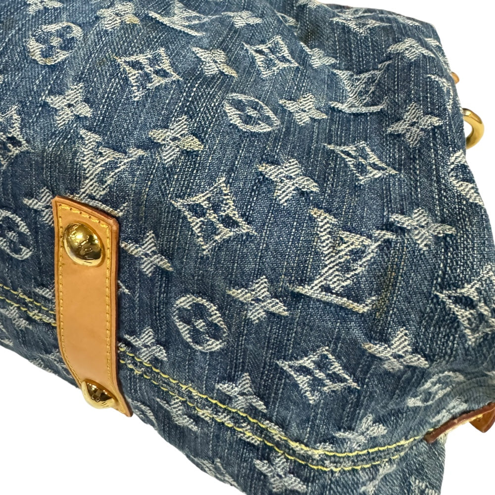 LOUIS VUITTON ルイヴィトン ネオガヴィGM モノグラムデニム ショルダーバッグ モノグラムデニム ブルー レディース 中古 –  【公式】リサイクルキング オンラインショップ