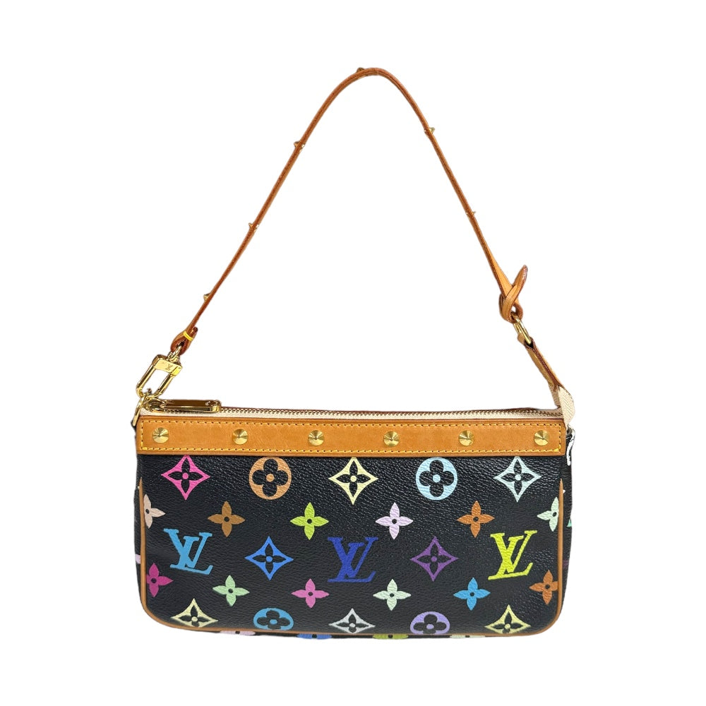 LOUIS VUITTON Louis Vuitton Pochette Accessory Monogram Multicolor
