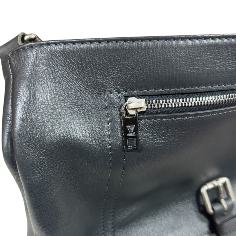 ルイヴィトン オマハ ユタ レザー ボディバッグ ショルダーバッグ シリアル LOUIS VUITTON ルイヴィトン オマハ ユタ ショルダーバッグ