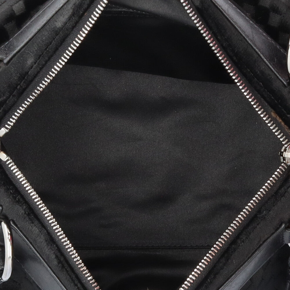 CHANEL シャネル ココマーク ショルダーバッグ ベロア ブラック