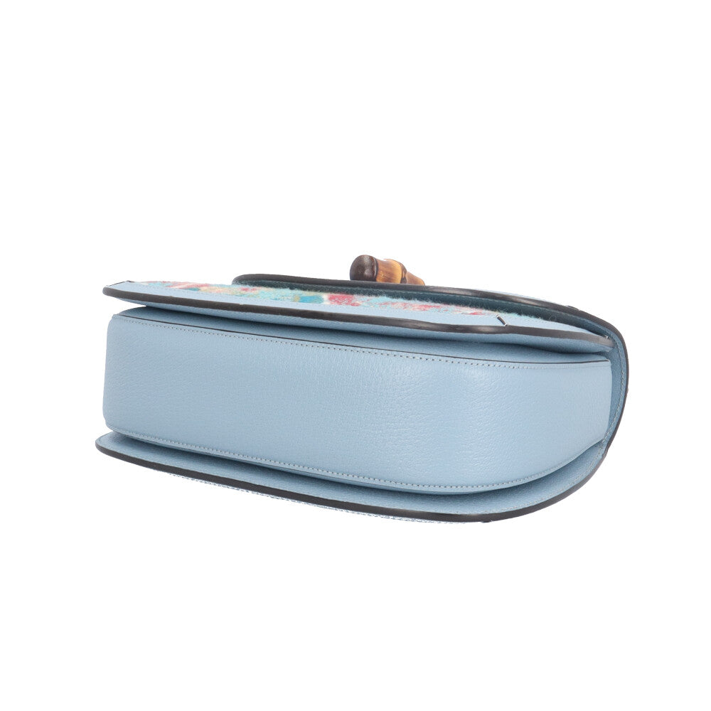 GUCCI グッチ HOSSOコラボ バンブー1947 ショルダーバッグ GUCCI グッチ HOSSOコラボ バンブー1947 ショルダーバッグ