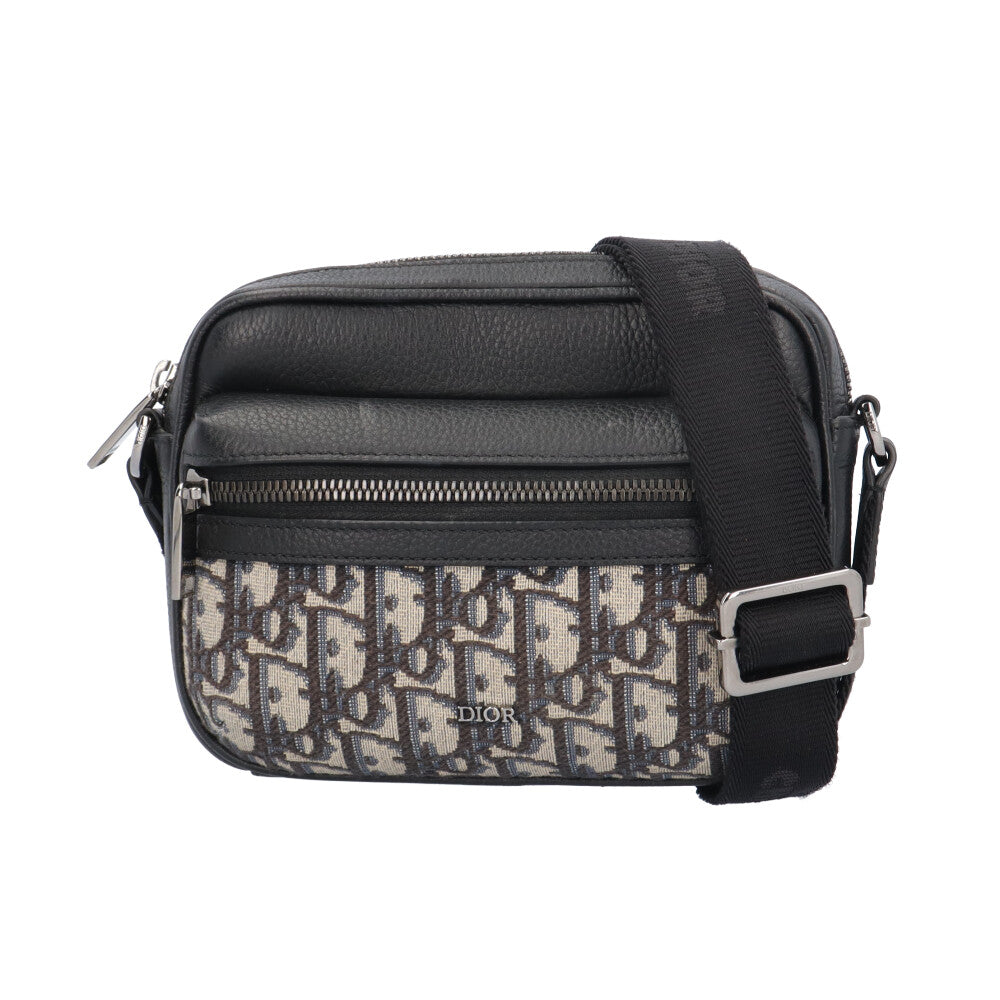 Dior ディオール Rider2.0ジップメッセンジャーバッグ ミニ オブリーク