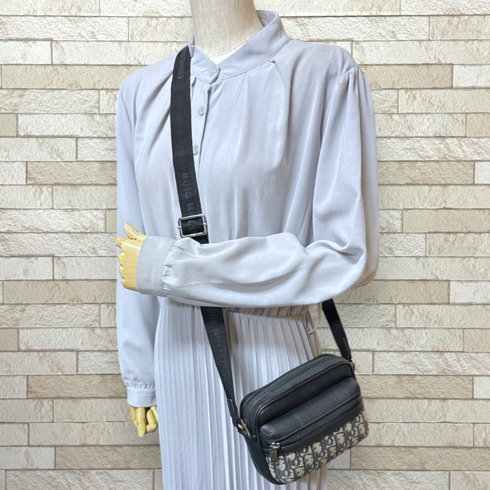 Dior ディオール Rider2.0ジップメッセンジャーバッグ ミニ オブリーク