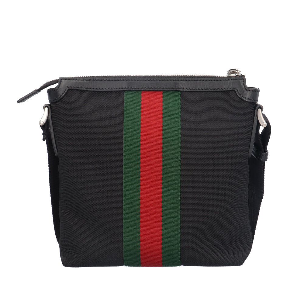 GUCCI グッチ シェリーライン ショルダーバッグ キャンバス