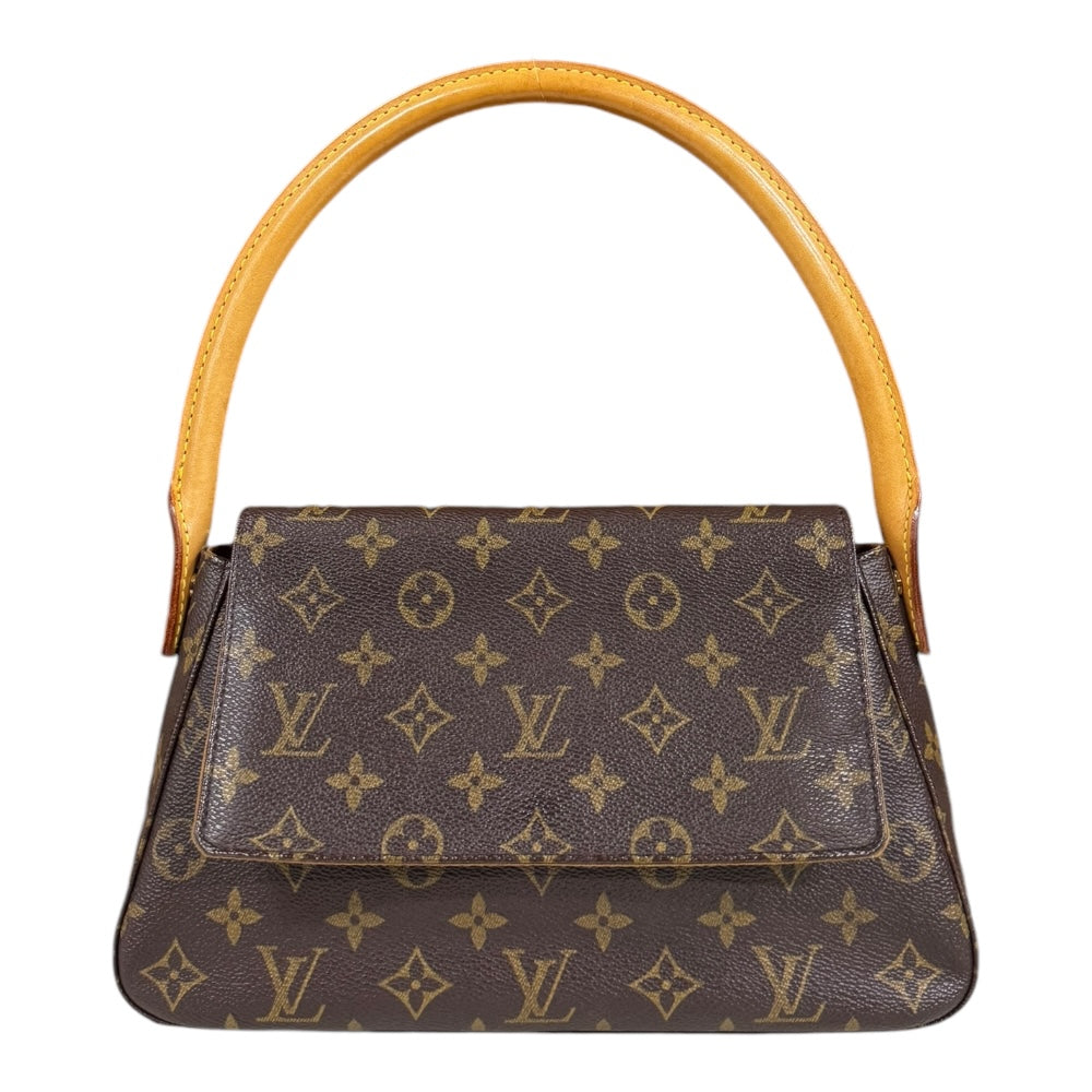 LOUIS VUITTON ルイヴィトン ミニルーピング モノグラム ショルダーバッグ モノグラムキャンバス ブラウン レディース 中古 –  【公式】リサイクルキング オンラインショップ