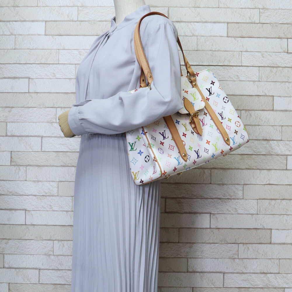 LOUIS VUITTON Louis Vuitton Aurelia MM Monogram Multicolor Tote
