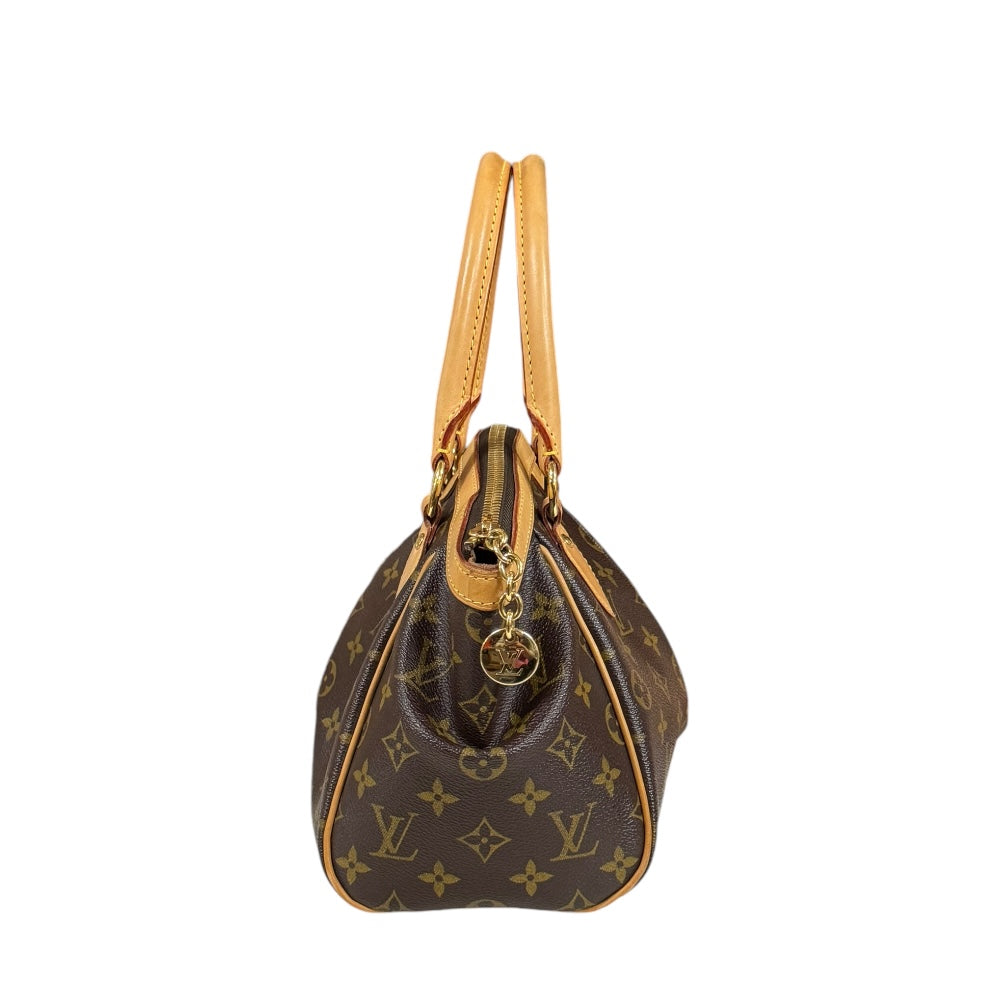 LOUIS VUITTON ルイヴィトン ティヴォリPM モノグラム ハンドバッグ モノグラムキャンバス ブラウン レディース 中古 –  【公式】リサイクルキング オンラインショップ