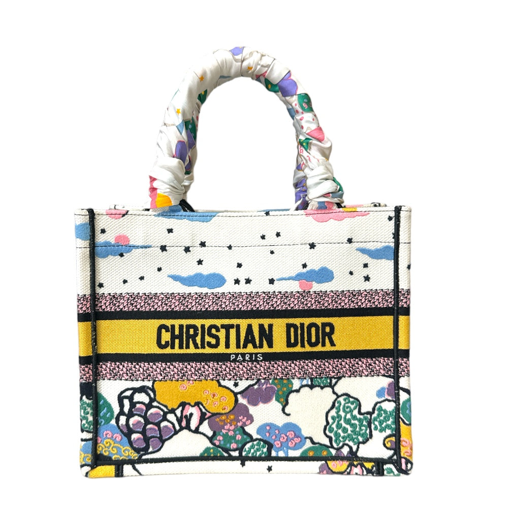 Christian Dior クリスチャンディオール ブックトート スモール トートバッグ キャンバス ホワイト レディース 中古 –  【公式】リサイクルキング オンラインショップ