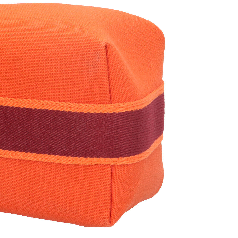 HERMES エルメス ブリッド・ア・ブラックPM ポーチ コットンキャンバス