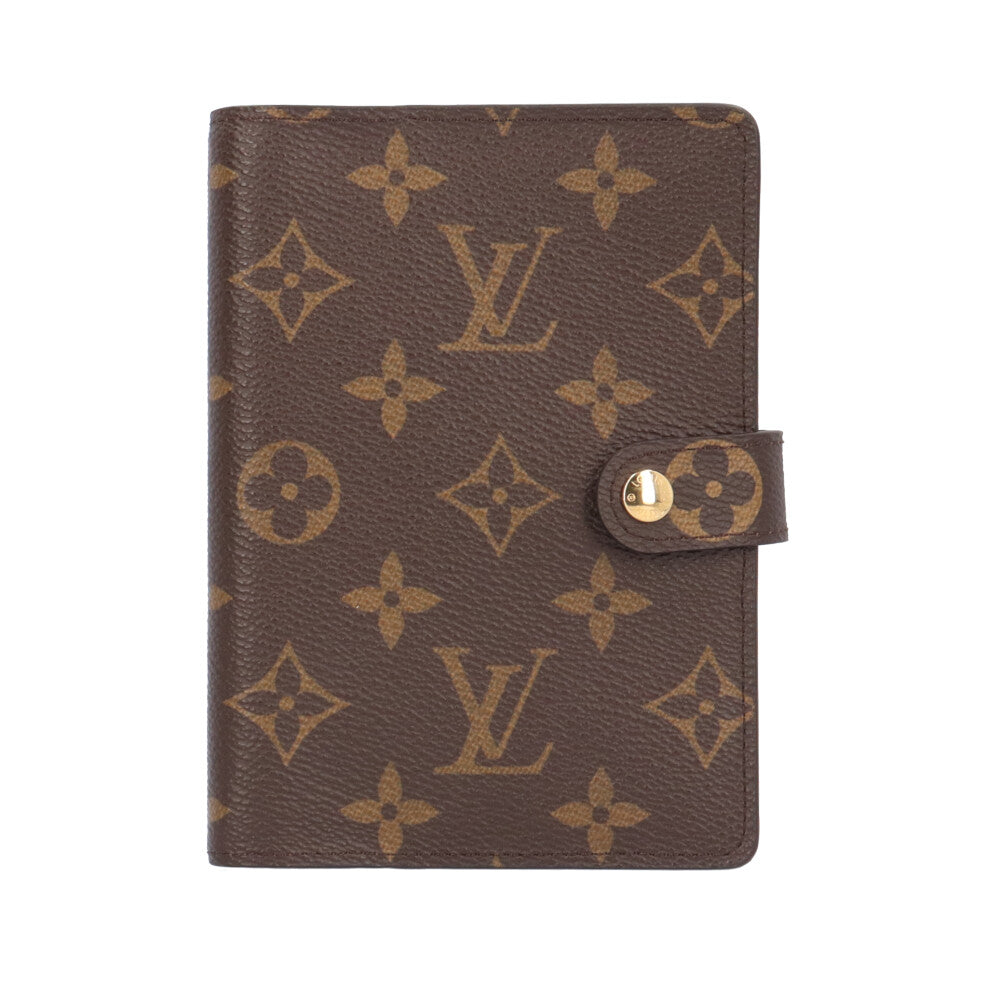 LOUIS VUITTON ルイヴィトン アジェンダPM モノグラム 手帳カバー モノグラムキャンバス ユニセックス 中古