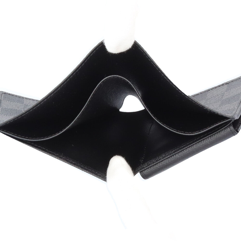 ルイヴィトン マルコ 二つ折り財布 ダミエ グラフィット 新型モデル LOUIS VUITTON ルイヴィトン ダミエ グラフィット