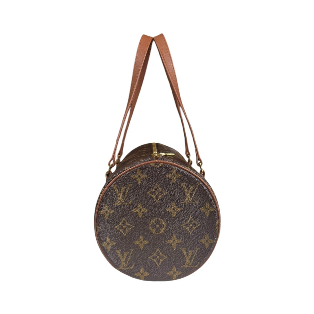 5%OFFクーポン対象】ルイ・ヴィトン LOUIS VUITTON パピヨン30 ハンドバッグ バッグ PVCコーティングキャンバス レザー