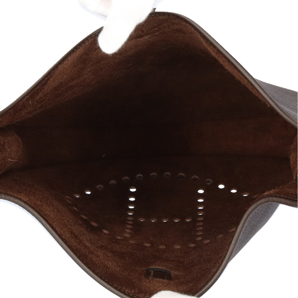 HERMES エルメス エブリンI GM ショルダーバッグ レザー ブラウン