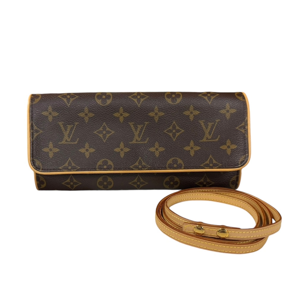 LOUIS VUITTON ルイヴィトン ポシェットツインGM モノグラム 
