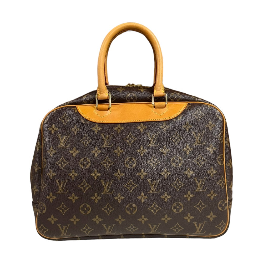 LOUIS VUITTON ルイヴィトン ドーヴィル モノグラム ハンドバッグ モノグラムキャンバス ブラウン レディース 中古 –  【公式】リサイクルキング オンラインショップ