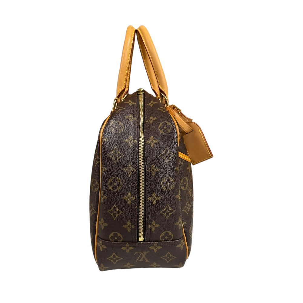 LOUIS VUITTON ルイヴィトン ドーヴィル モノグラム ハンドバッグ モノグラムキャンバス ブラウン レディース 中古 –  【公式】リサイクルキング オンラインショップ