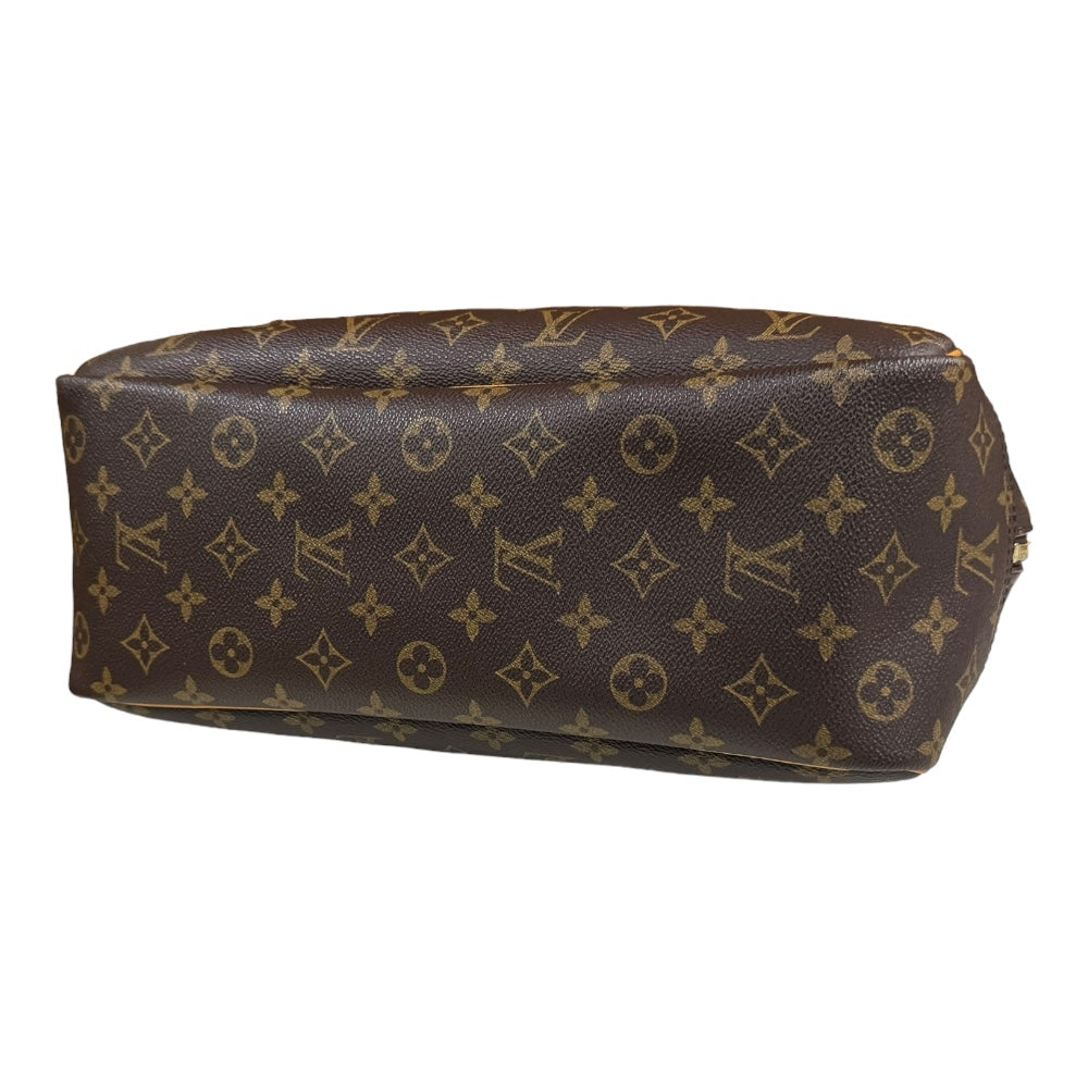 LOUIS VUITTON ルイヴィトン ドーヴィル モノグラム ハンドバッグ モノグラムキャンバス ブラウン レディース 中古 –  【公式】リサイクルキング オンラインショップ