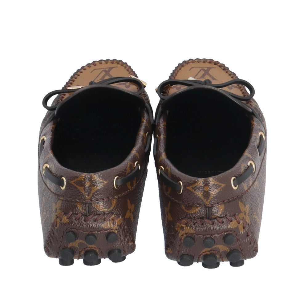 LOUIS VUITTON ルイヴィトン グロリアラインローファー モノグラム